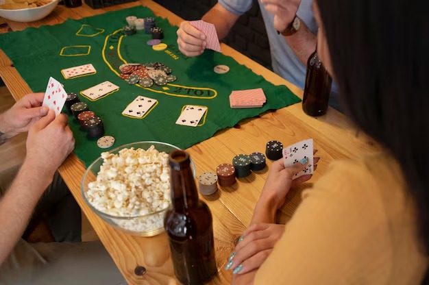 Live dealer blackjack table on mobile phone screen